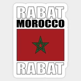 Flag of Morocco Sticker